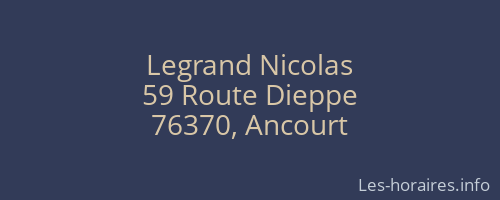 Legrand Nicolas