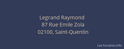 Legrand Raymond