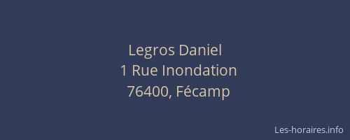 Legros Daniel