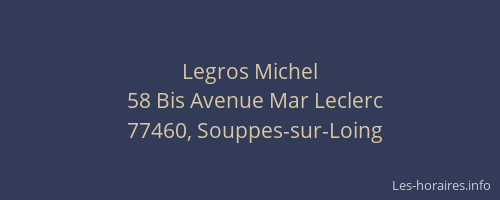 Legros Michel