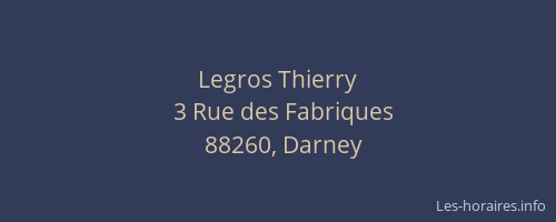 Legros Thierry
