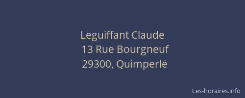 Leguiffant Claude