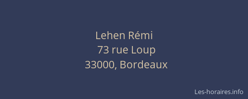 Lehen Rémi