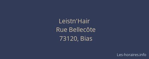 Leistn'Hair
