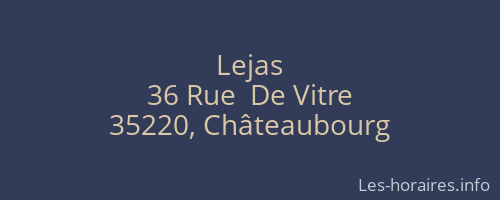Lejas