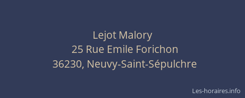 Lejot Malory