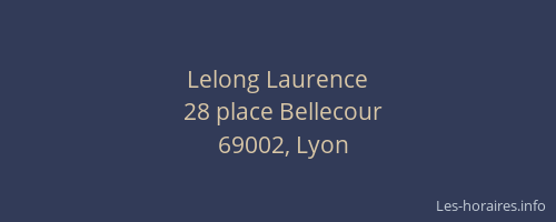 Lelong Laurence