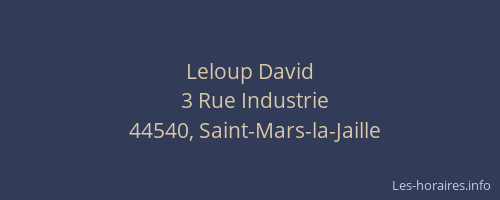 Leloup David