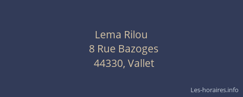 Lema Rilou