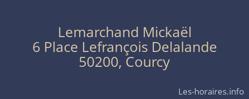 Lemarchand Mickaël