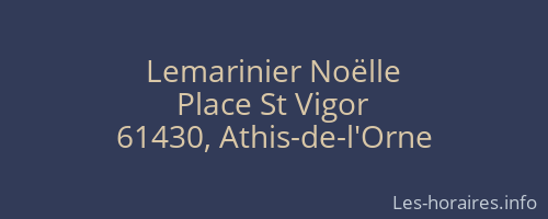 Lemarinier Noëlle