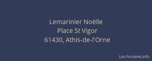 Lemarinier No&euml;lle