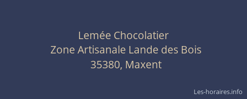 Lemée Chocolatier