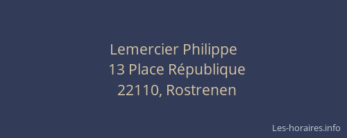 Lemercier Philippe