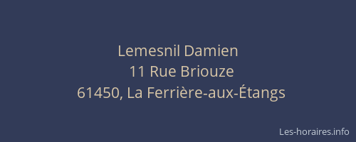 Lemesnil Damien