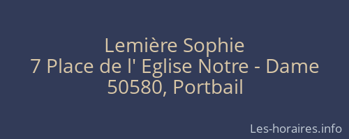 Lemière Sophie