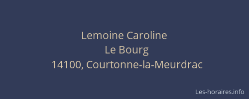 Lemoine Caroline