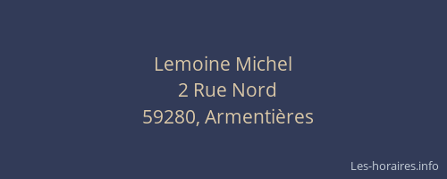 Lemoine Michel