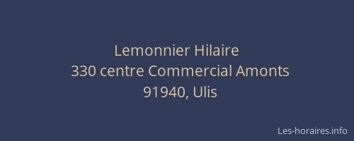 Lemonnier Hilaire