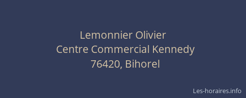 Lemonnier Olivier
