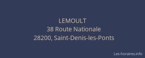 LEMOULT