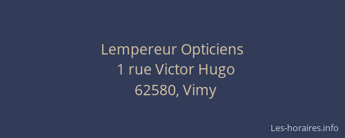 Lempereur Opticiens