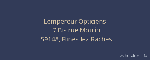 Lempereur Opticiens