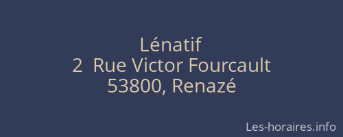Lénatif