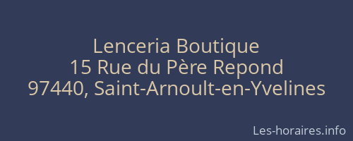 Lenceria Boutique