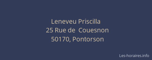 Leneveu Priscilla