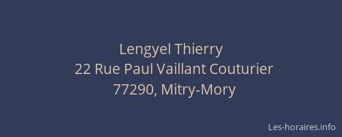 Lengyel Thierry