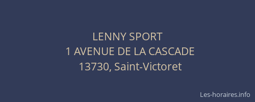 LENNY SPORT