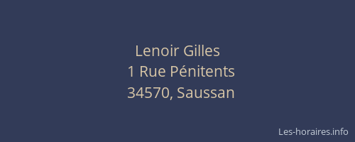 Lenoir Gilles