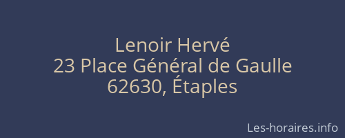 Lenoir Hervé