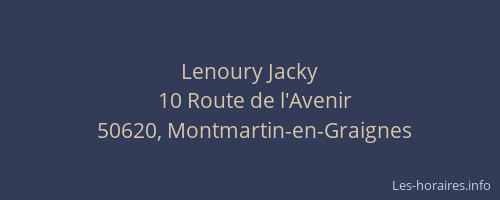 Lenoury Jacky