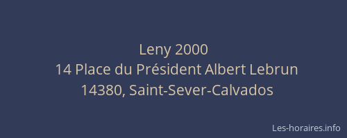 Leny 2000