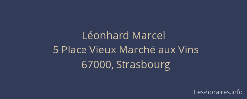 Léonhard Marcel