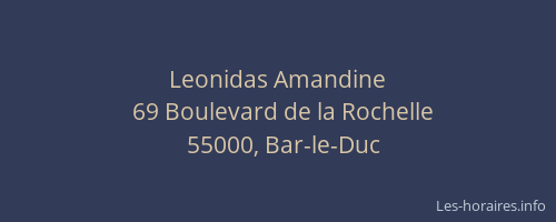 Leonidas Amandine