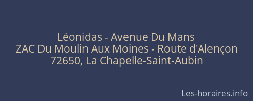 Léonidas - Avenue Du Mans