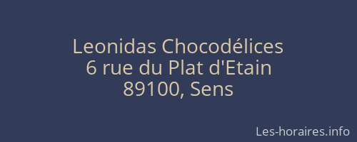 Leonidas Chocodélices