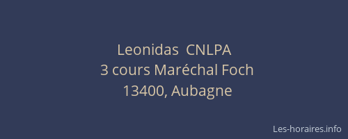Leonidas  CNLPA