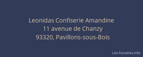 Leonidas Confiserie Amandine