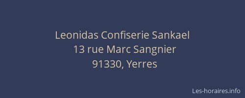 Leonidas Confiserie Sankael