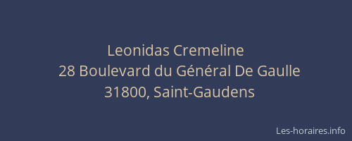 Leonidas Cremeline