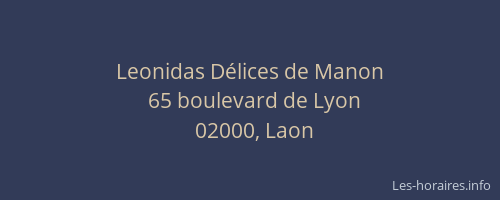 Leonidas Délices de Manon