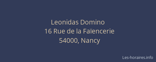 Leonidas Domino