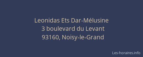 Leonidas Ets Dar-Mélusine