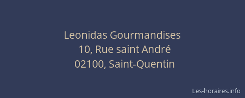 Leonidas Gourmandises