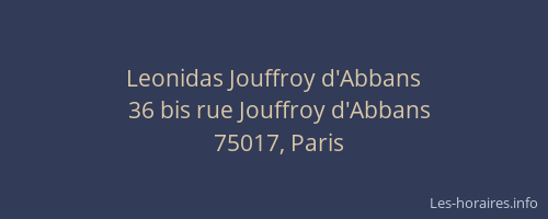 Leonidas Jouffroy d'Abbans