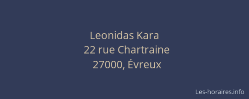 Leonidas Kara
